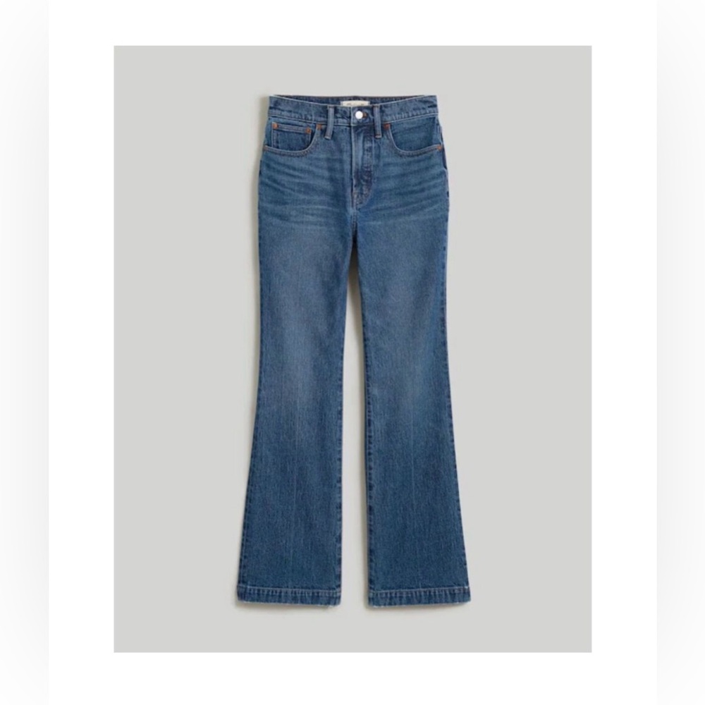 Madewell The Perfect Vintage Flare Crop Jean
